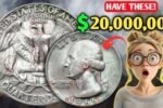 Rare 1966 Error Washington Quarter Coin Worth $20,000,000? Here’s What to Look For!